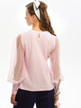 Блузка трикотажная, цвет: розовый